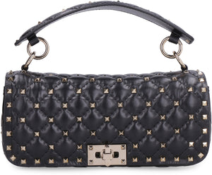 Valentino Garavani - Rockstud Spike leather shoulder bag-1